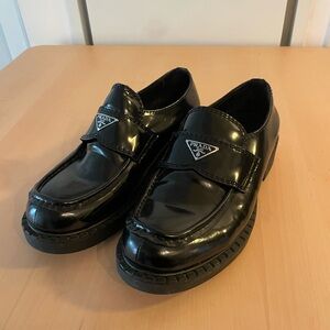 Men’s Black Patent Leather Loafers